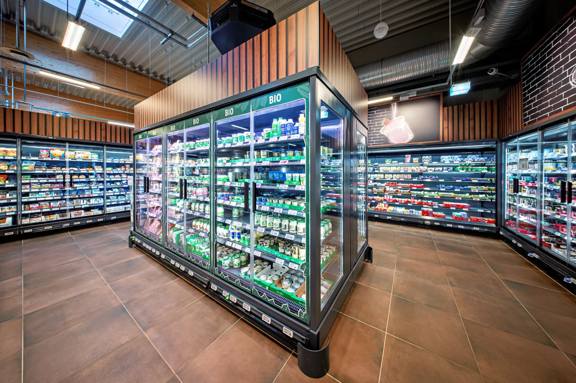 Refroidissement, congélation et chauffagemodernes combinés